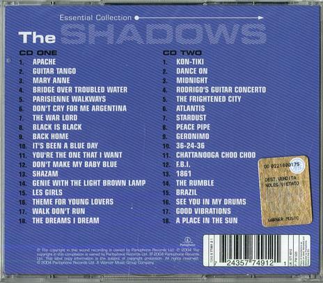 Essential Collection - CD Audio di Shadows - 2