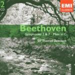 Sinfonie n.2, n.7 - Messa in Do - CD Audio di Ludwig van Beethoven,Sir Thomas Beecham