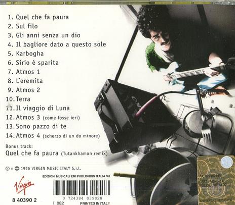 Contro un'onda del mare - CD Audio di Max Gazzè - 2
