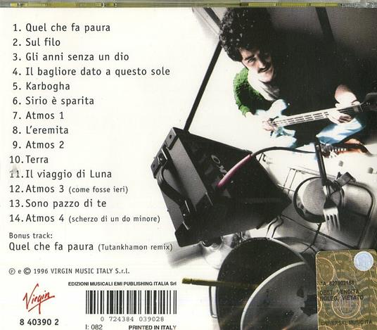 Contro un'onda del mare - CD Audio di Max Gazzè - 2