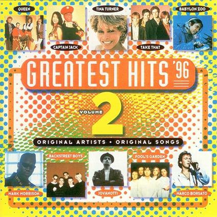 Greatest Hits '96 Volume 2 - CD Audio