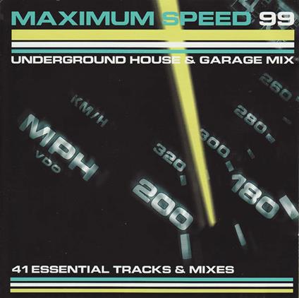 Maximum Speed 99 - CD Audio