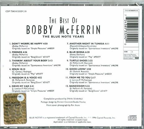 The Best of Bobby McFerrin - CD Audio di Bobby McFerrin - 2