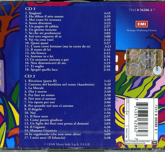 D'amore e altre storie - CD Audio di I Nomadi - 2