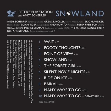 Snowland - CD Audio di Peter's Playstation - 2