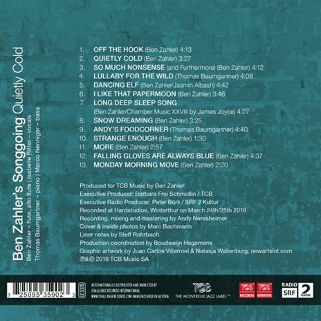 Quietly Cold - CD Audio di Ben Zahler - 2