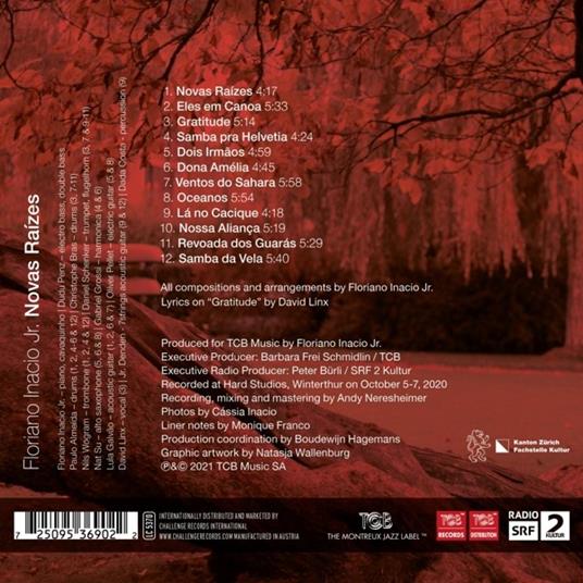 Novas Raizes - CD Audio di Floriano Inacio Jr. - 2