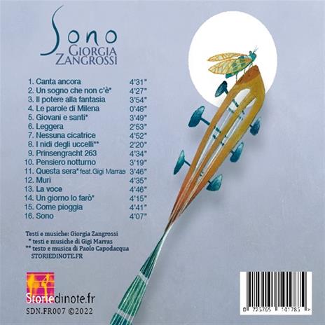 Sono - CD Audio di Giorgia Zangrossi - 2