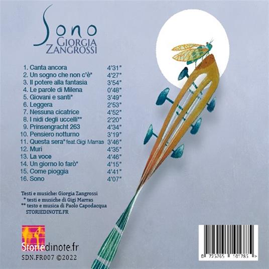 Sono - CD Audio di Giorgia Zangrossi - 2