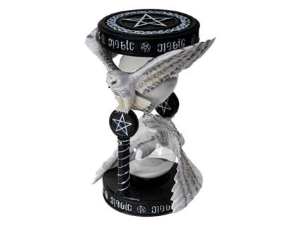 Anne Stokes Sandglass Magical Owl 18 Cm Pacific Trading