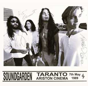 Vinile Taranto Ariston Arena , 7th May '89 Fm Broadcast Soundgarden