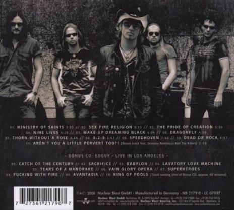 Tinnitus Sanctus - CD Audio di Edguy - 2