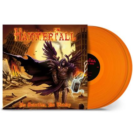 No Sacrifice, No Victory (Orange Coloured Vinyl) - Vinile LP di Hammerfall