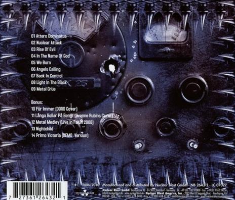 Attero Dominatus - CD Audio di Sabaton - 2