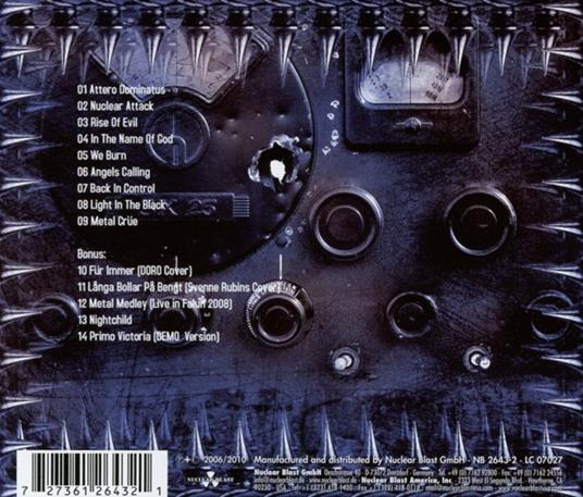 Attero Dominatus - CD Audio di Sabaton - 2