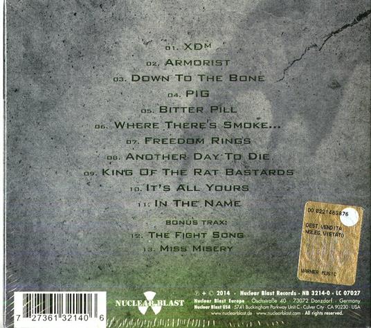 White Devil Armony - CD Audio di Overkill - 2