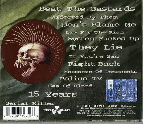 Beat the Bastards - CD Audio di Exploited - 2