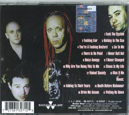 Fuck the System - CD Audio di Exploited - 2