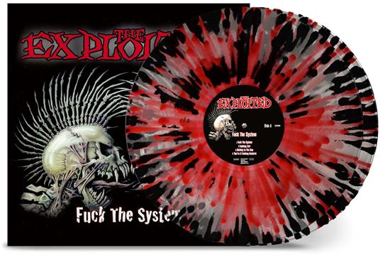 Fuck the System (Splatter Vinyl) - Vinile LP di Exploited