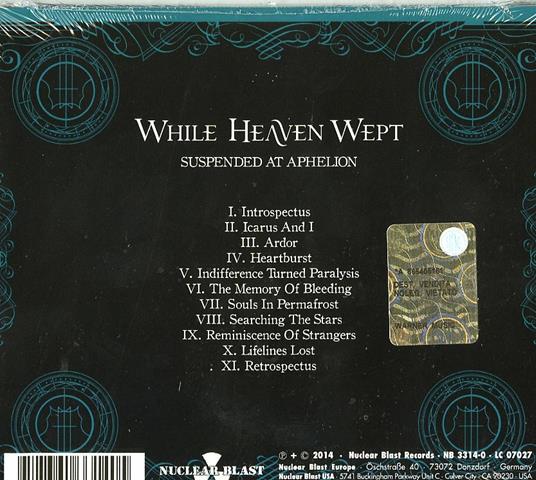 Suspended at Aphelion - CD Audio di While Heaven Wept - 2