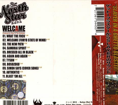 Welcame - CD Audio di Rise of the Northstar - 2