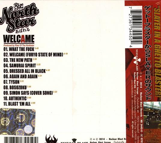 Welcame - CD Audio di Rise of the Northstar - 2