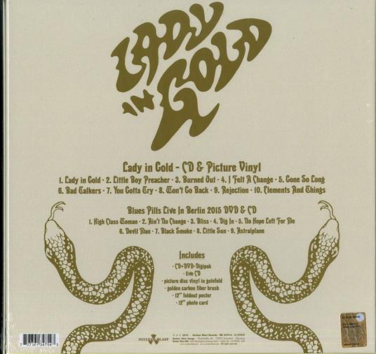 Lady in Gold - Vinile LP + CD Audio + DVD di Blues Pills - 2
