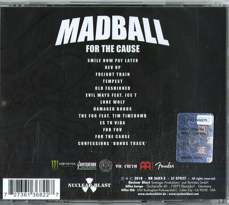 For the Cause - CD Audio di Madball - 2