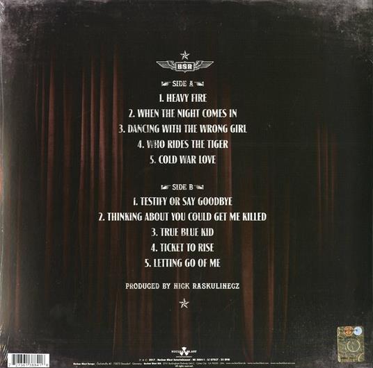 Heavy Fire (Vinyl Black Edition) - Vinile LP di Black Star Riders - 2