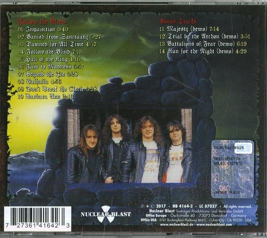 Follow the Blind - CD Audio di Blind Guardian - 2