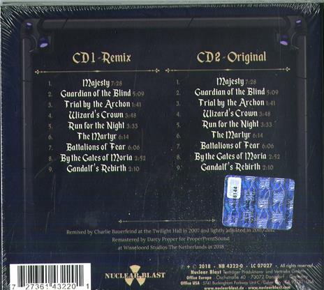 Battalions of Fear (Remixed 2007 & Remastered 2018) - CD Audio di Blind Guardian - 2