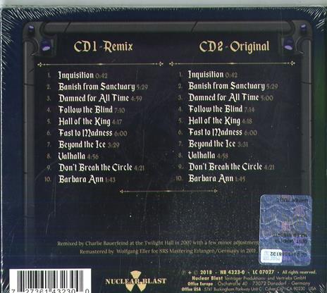 Follow the Blind (Remixed 2007 & Remastered 2011) - CD Audio di Blind Guardian - 2