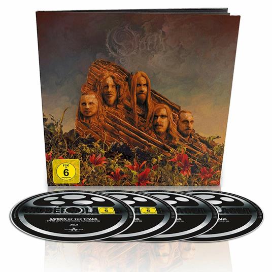 Garden of the Titans. Live at Red Rocks Amphitheater - CD Audio + DVD + Blu-ray Audio di Opeth - 2