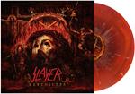 Repentless (Oxblood & Orange Swirl With Mustard Splatter)
