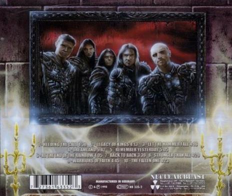 Legacy of Kings - CD Audio di Hammerfall - 2