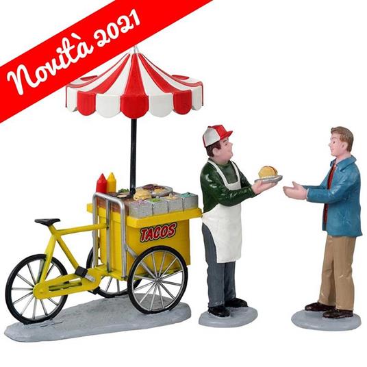 Lemax Venditore Di Taco - Taco Cart Cod 12042