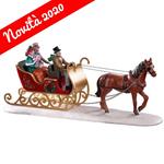 Lemax Slitta Con Cavallo - Victorian Sleigh Ride Cod 93433