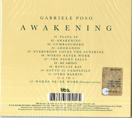 Awakening - CD Audio di Gabriele Poso - 2