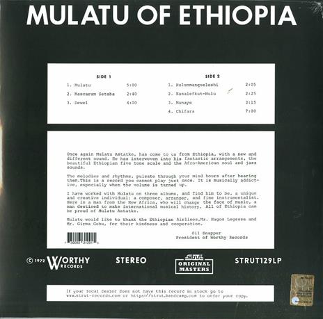Mulatu of Ethiopia - Vinile LP di Mulatu Astatke - 2