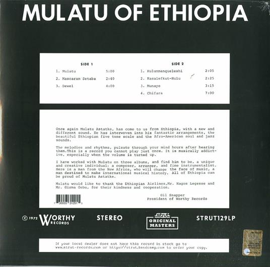 Mulatu of Ethiopia - Vinile LP di Mulatu Astatke - 2