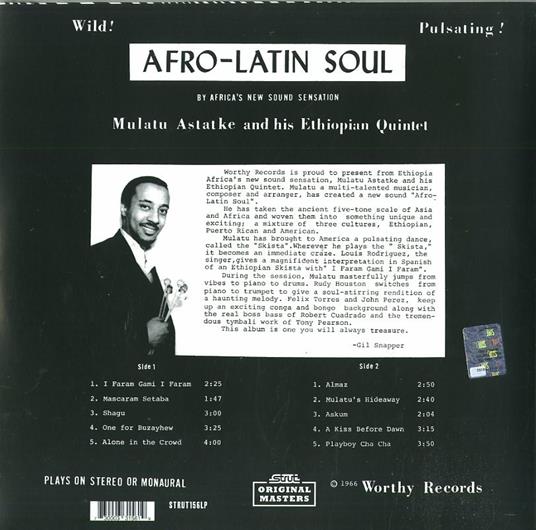 Afro Latin Soul vol.1 - Vinile LP di Mulatu Astatke - 2