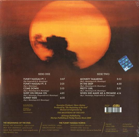 Funky Nassau - Vinile LP di Beginning of the End - 2
