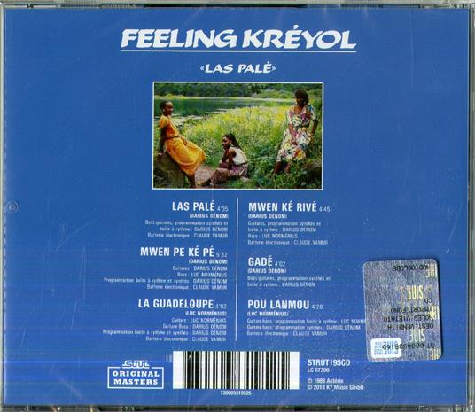 Las Pale - CD Audio di Feeling Kréyol - 2