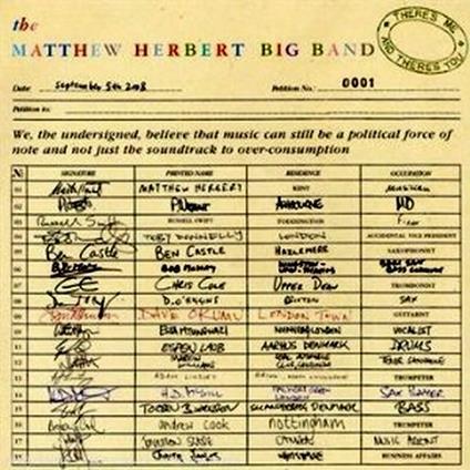 There's Me and There's You - CD Audio di Matthew Herbert