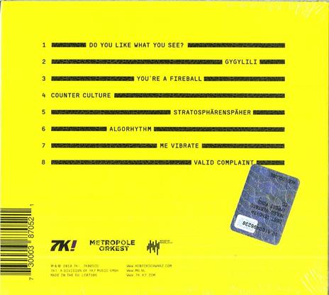 Scripted Orkestra - CD Audio di Metropole Orkest,Henrik Schwarz - 2