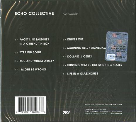 Echo Collective Plays Amnesiac - CD Audio di Echo Collective - 2