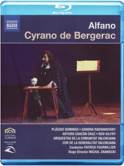 Franco Alfano. Cyrano de Bergerac (Blu-ray) - Blu-ray di Placido Domingo,Franco Alfano