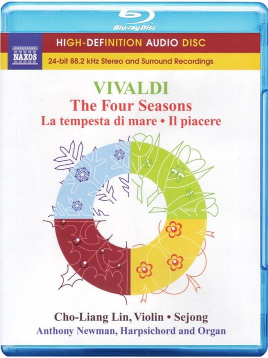 Le quattro stagioni - Concerto n.5, n.6 - Blu-ray Audio di Antonio Vivaldi,Anthony Newman