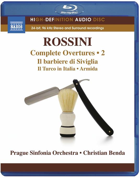 Ouvertures (integrale), Vol.2 - Blu-ray di Gioachino Rossini,Christian Benda