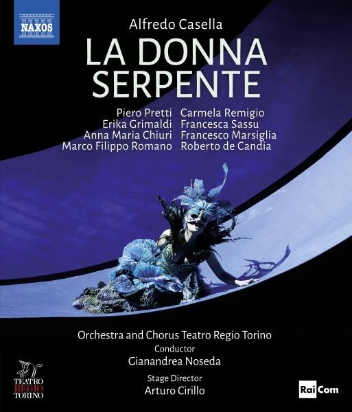 La Donna Serpente (Blu-ray) - Blu-ray di Alfredo Casella,Carmela Remigio,Gianandrea Noseda